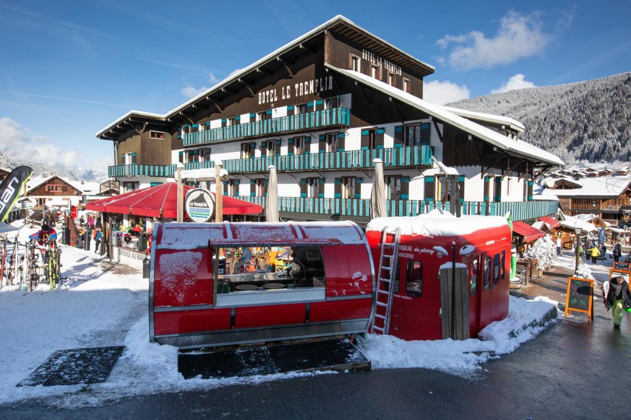 Hotel Le Tremplin Morzine Bagian luar foto