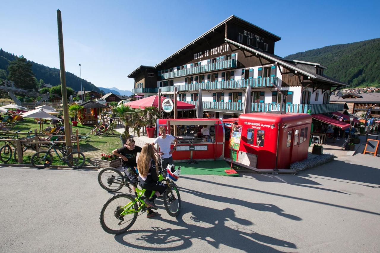 Hotel Le Tremplin Morzine Bagian luar foto